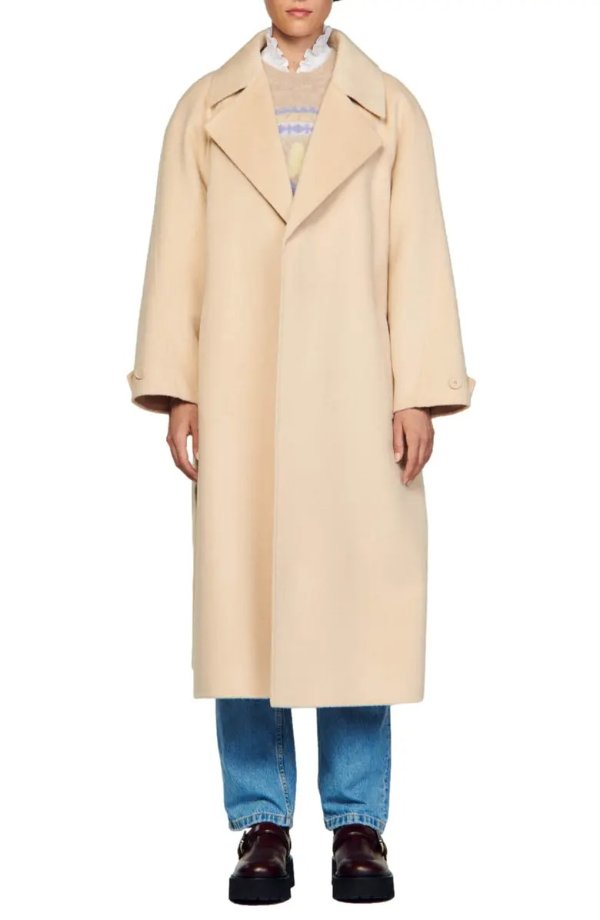 Sandy Wool Coat
