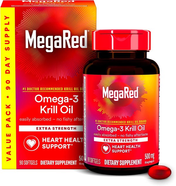 Omega-3 强效磷虾油 90粒