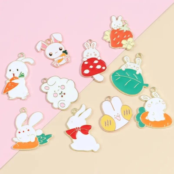 Enamel Brooch Pins Easter Bunny Lapel Badge Pin Cartoon Rabbit Carrot Enamel Pin Set For Backpack Jacket Cloths Hats Funny Button Pins Jewelry | Don't Miss These Great Deals | Temu