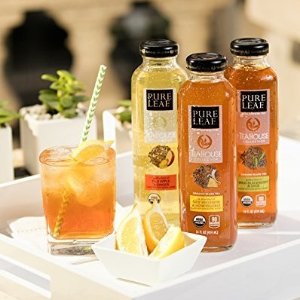 Pure Leaf Tea House Collection, Organic Iced Tea Variety Pack, 14 Ounce pack of 8