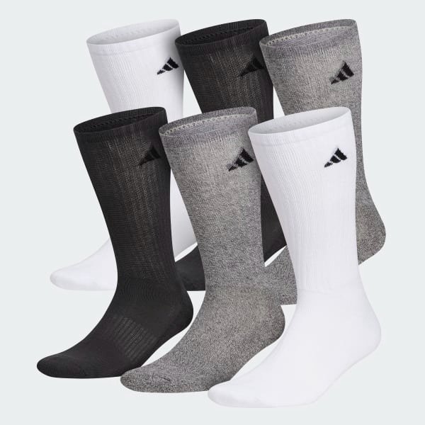 Athletic Crew Socks 6 Pairs 运动长筒袜 6双装
