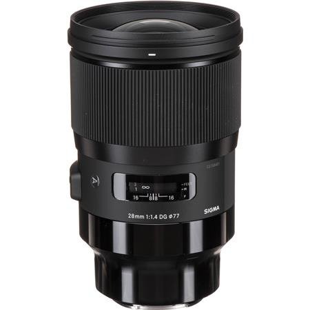 28mm f/1.4 DG HSM ART Lens for Sony E-mount Cameras, Black
