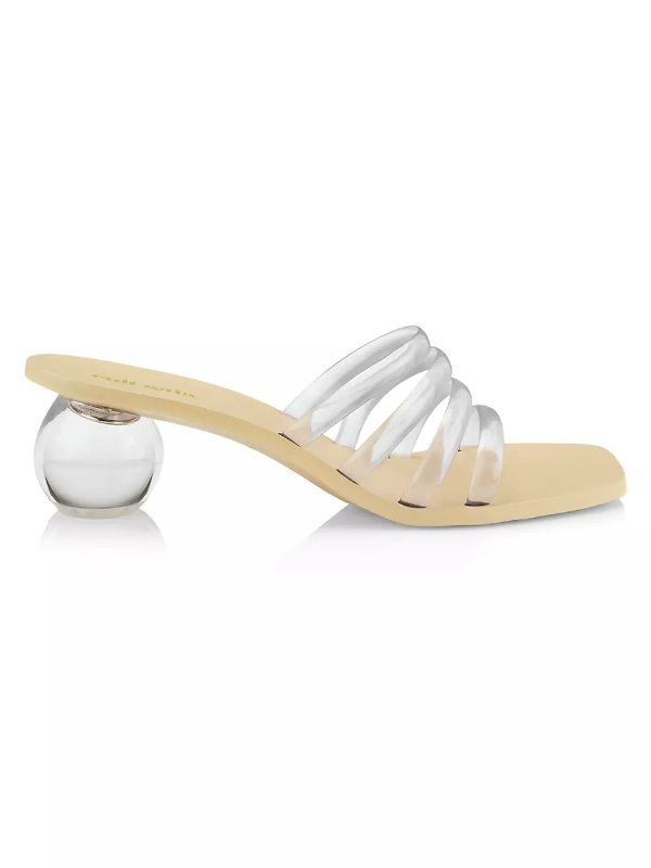 Jennee Spherical-Heel Sandals