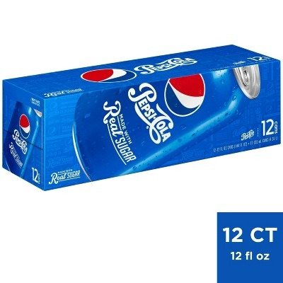 Cola with Real Sugar- 12pk/12 fl oz Cans