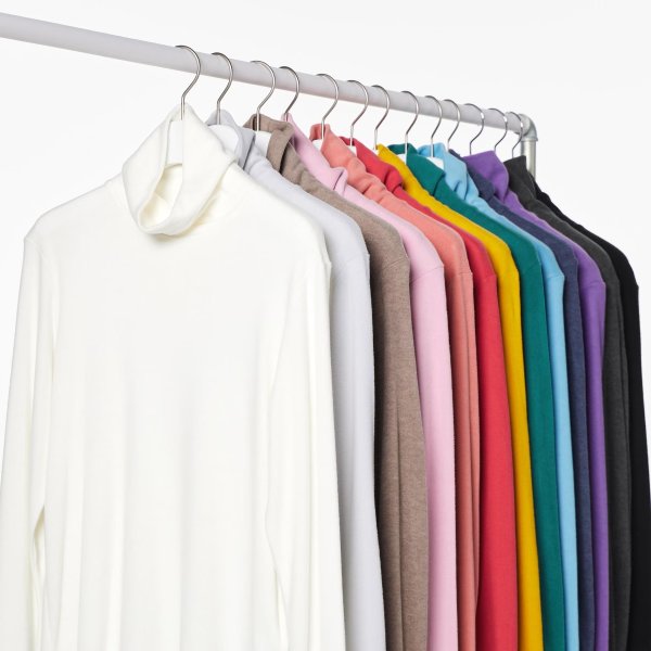 HEATTECH Fleece Turtleneck Long-Sleeve T-Shirt | UNIQLO US
