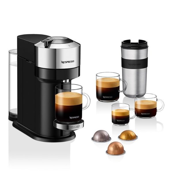 Vertuo Next Deluxe by De'Longhi, Pure Chrome