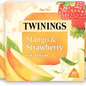 Twinings 小清新水果茶热促 新口味芒果草莓茶、血橙石榴茶好价