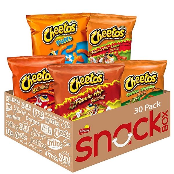 Cheetos 粟米棒 5口味综合装 30包