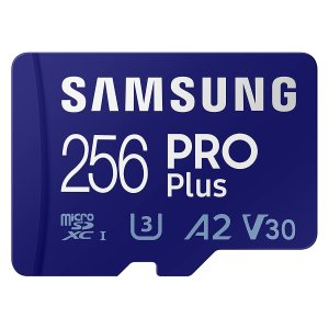 Samsung EVO PRO Plus 256GB 160MB/s microSDXC 存储卡