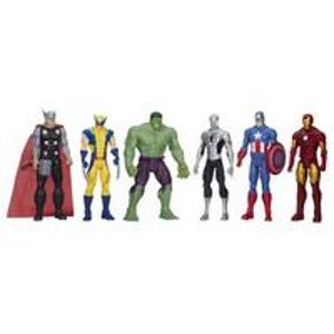Marvel漫威超级英雄玩偶6件套