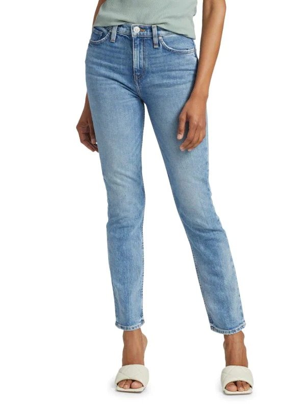 Holly High-Rise Straight Jeans