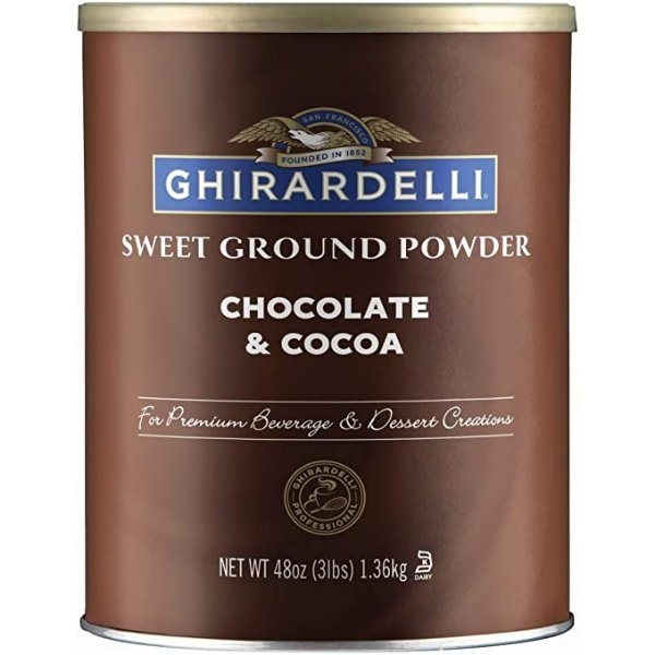 Sweet Ground Chocolate and Cocoa | 3 lb. | Baking & Desserts