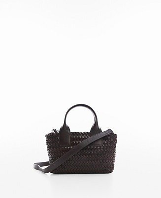 Women's Braided Leather Handbag
