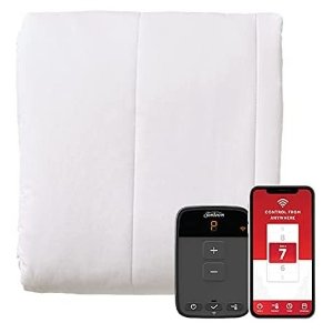 Sunbeam Polyester Wi-Fi Connected Mattress Pad