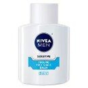 NIVEA MEN Sensitive Cooling Post Shave Balm, 3.3 oz Bottle (Pack of 3) 