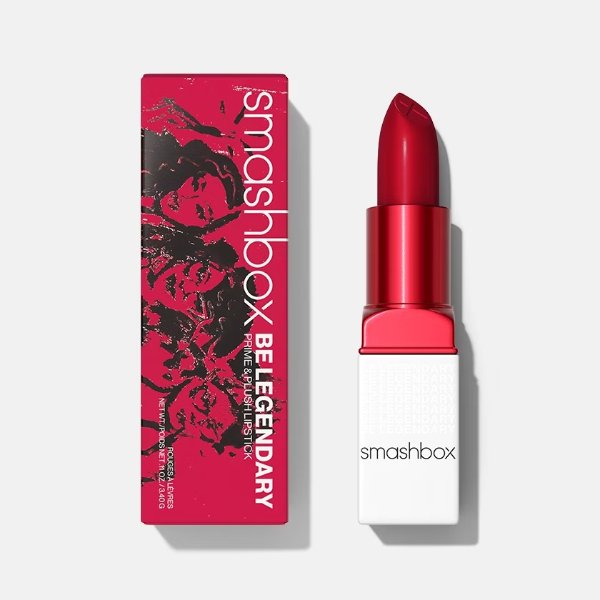 Be Seen + Be Legendary Prime & Plush Lipstick | Smashbox