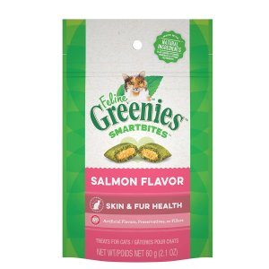 白菜价：Greenies 三文鱼口味猫咪零食