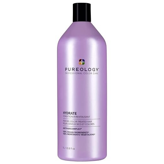 Hydrate Moisturizing Conditioner | Softens and Deeply Hydrates Dry Hair | For Medium to Thick Color Treated Hair | Sulfate-Free | Vegan