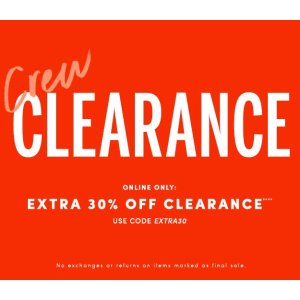 Clearance @ J.Crew Factory