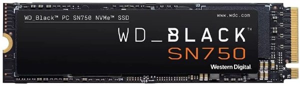WD 2TB Black SN750 NVMe M.2 固态硬盘