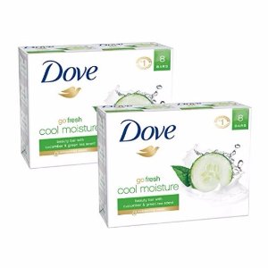 Dove go fresh Beauty Bar, Cucumber and Green Tea 4 oz, 16 Bar