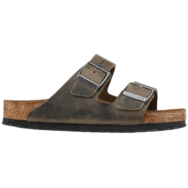 Arizona Oiled Leather Footbed Sandals