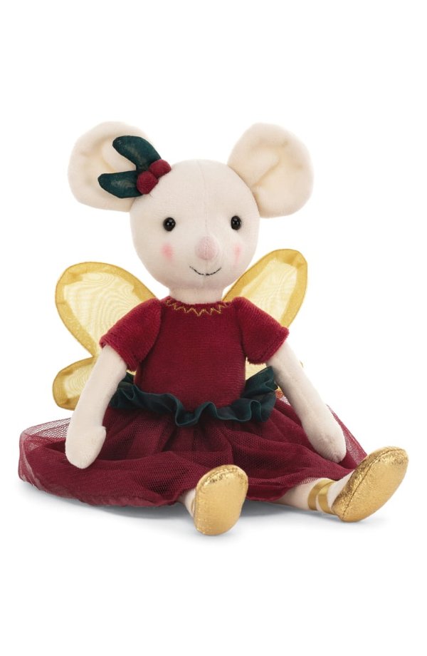 Sugarplum Fairy Mouse Stuffed Animal