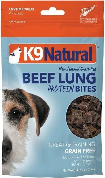 Beef Lung Protein Bites Air-Dried Dog Treats