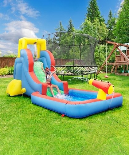 Water Slide Park Inflatable Bouncing House