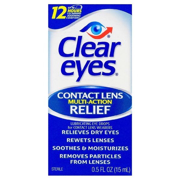 Contact Lens Multi-Action Relief Eye Drops