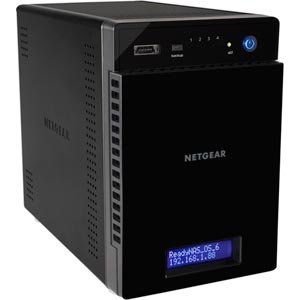 Netgear ReadyNAS 104 Diskless网络备份存储产品 RN10400