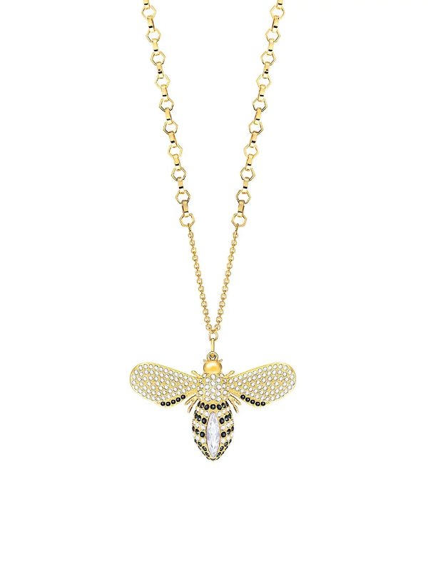 ​Lisabel Swarovski Crystal Bee Pendant Necklace