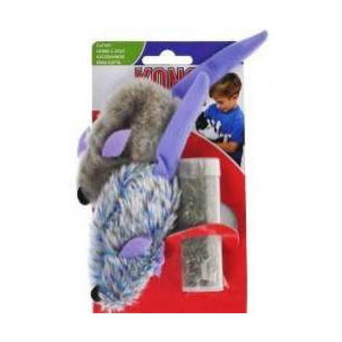Buy Kong Refillables Purple & Frosty Grey Mice Cat Toy