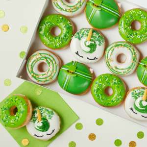 预告：Krispy Kreme 圣帕特里克节 穿绿色衣服进店得免费甜甜圈