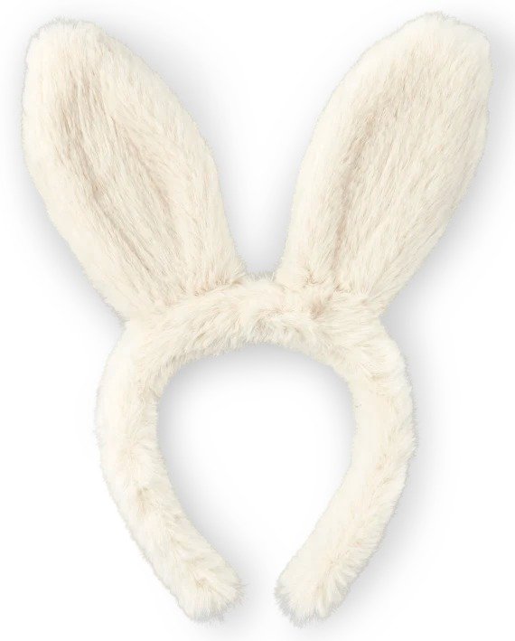 Unisex Kids Matching Family Faux Fur Bunny Ears Headband | The Children's Place - CANOE
