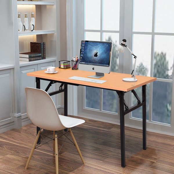 Folding Computer Desk PC Laptop Table Writing Workstation Home Office Furniture