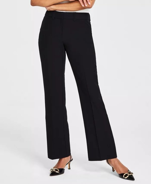 Women's Curvy Bootcut Pants, Regular, Long & Short Lengths, Created for Macy's