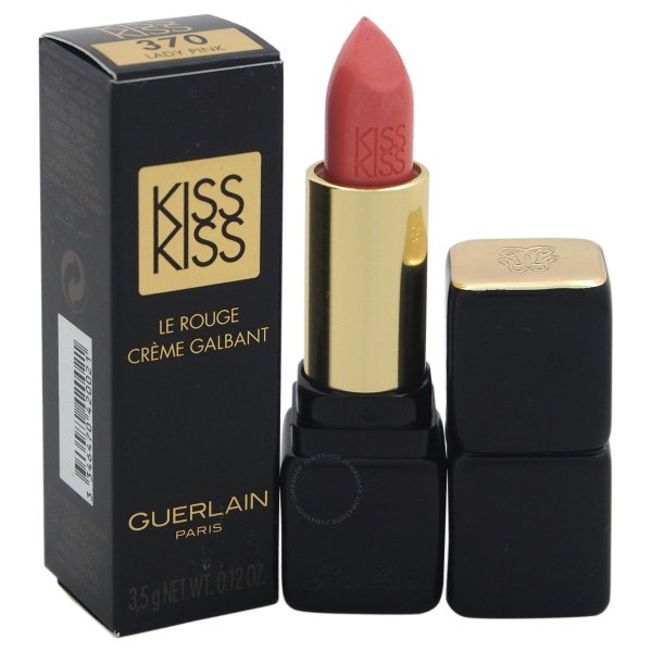 Guerlain / Kiss Kiss Creamy Satin Finish Lipstick (370) lady Pink 0.12 oz