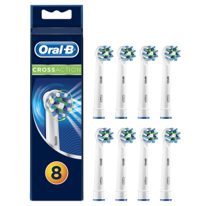 Oral-B 电动牙刷 CrossAction 系列替换刷头（8只装）