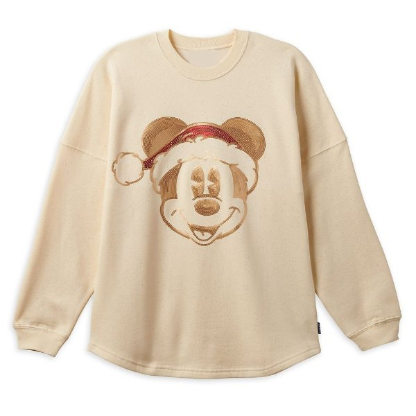 Mickey Mouse Sequined Holiday Spirit Jersey for Adults – Walt Disney World | shopDisney