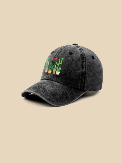 Cactus Print Baseball Cap