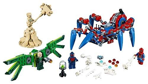 6251075 Marvel Spider-Man’s Spider Crawler 76114 Building Kit (418 Piece), Multicolor