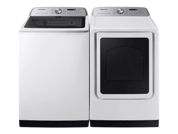 智能顶开式洗衣机+智能电动烘干机  带宠物护理干燥和蒸汽消毒