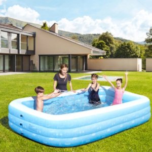 FREEDOM Inflatable Pool, 118” x 73” x 20”