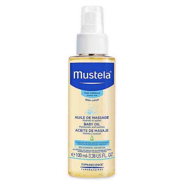 Mustela® 3.38 oz. Baby Oil for Normal Skin