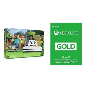 Xbox One S 500GB Ultra HD MC套装 + XBOX LIVE 12个月