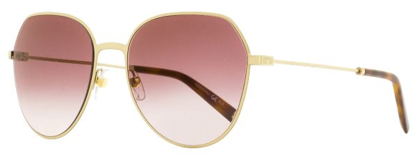 Women's Oval Sunglasses GV7158/S Y11VT Gold/Havana 60mm