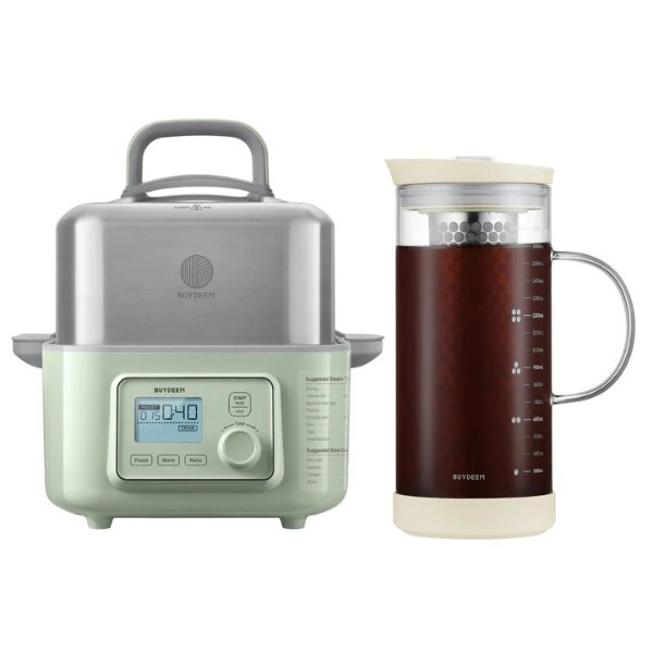 G563 蒸炖锅 + 咖啡冷萃壶 多款搭配可选