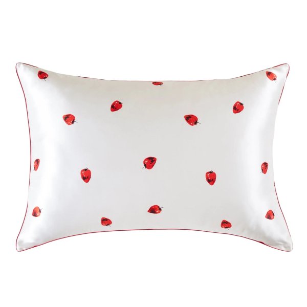 19 Momme Strawberry Silk Pillowcase