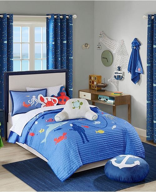Ocean Adventures Twin 2-Pc. Quilt Mini Set, Created for Macy's